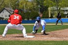 Baseball vs WPI  Wheaton College baseball vs Worcester Polytechnic Institute. - (Photo by Keith Nordstrom) : Wheaton, baseball
